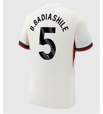 Chelsea Benoit Badiashile #5 Udebanetrøje 2025-26 Kort ærmer Chelsea Benoit Badiashile #5 Udebanetrøje 2025-26 Kort ærmer